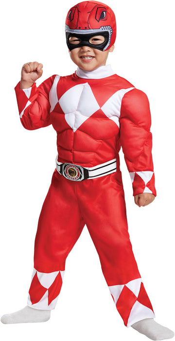 Red Ranger Muscle Power Costume