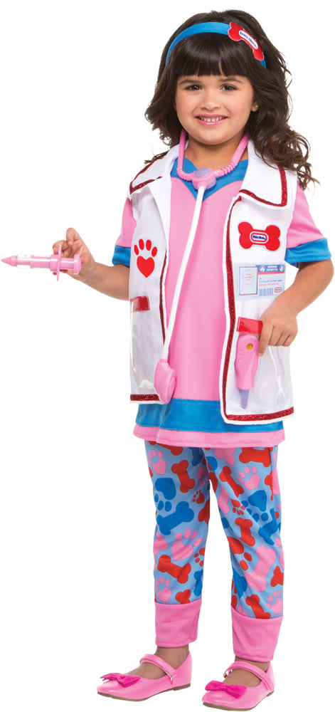Vet Girl Costume - TODDLER 3T-4T - image 1