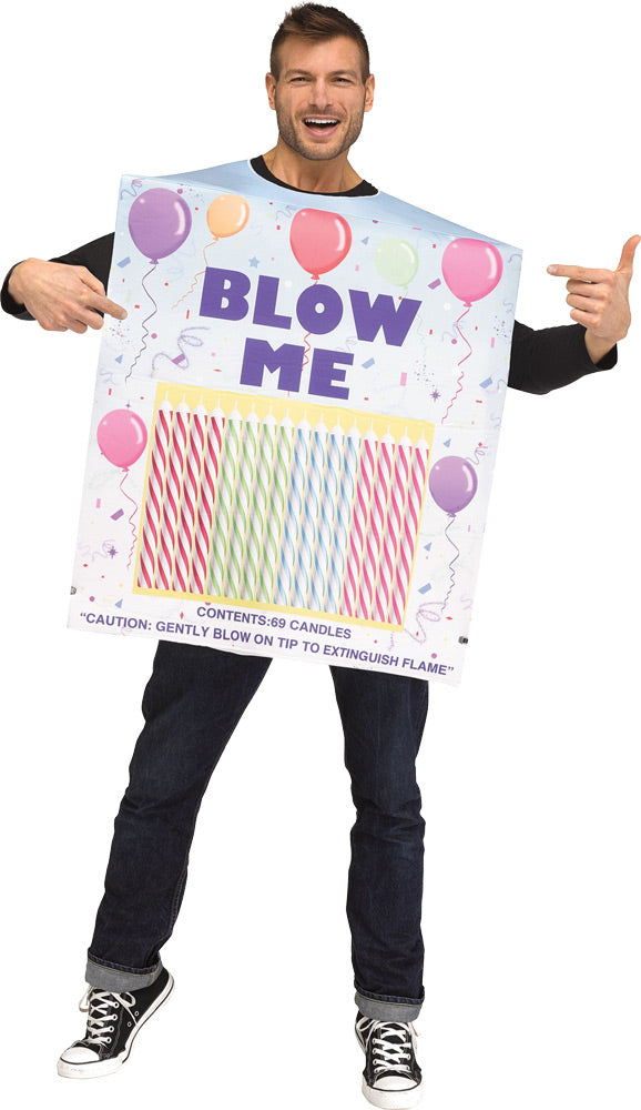 Box Of Candles Costume - One Size Fits Most - image 1