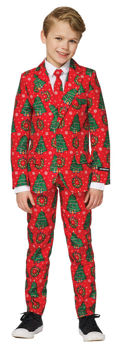 Festive Trees Christmas Suit Child