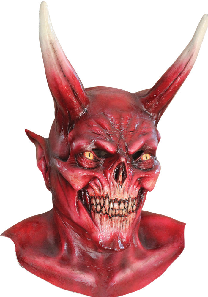 Red Devil Mask - One Size Fits Most - image 1