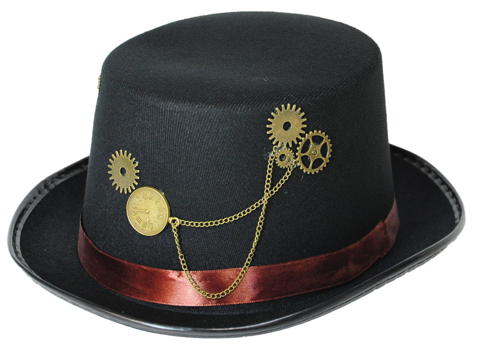 Steampunk Felt Hat