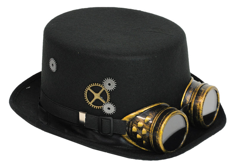 Steampunk Hat w- Goggles - image 1