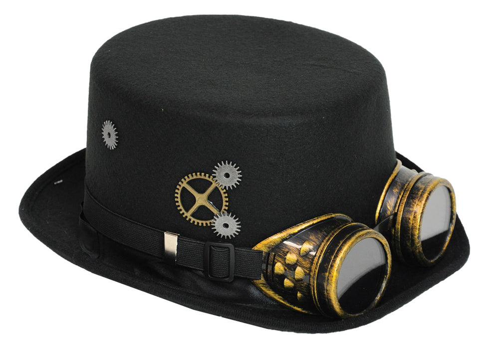 Steampunk Hat w- Goggles