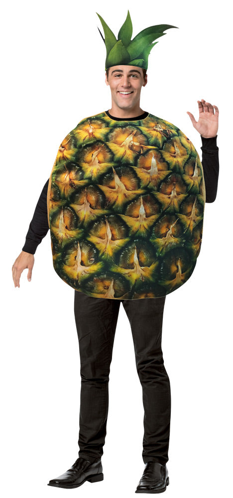 Realistic Pineapple Tropical Costume | Costume-Shop.com - One Size Fits Most - image 1