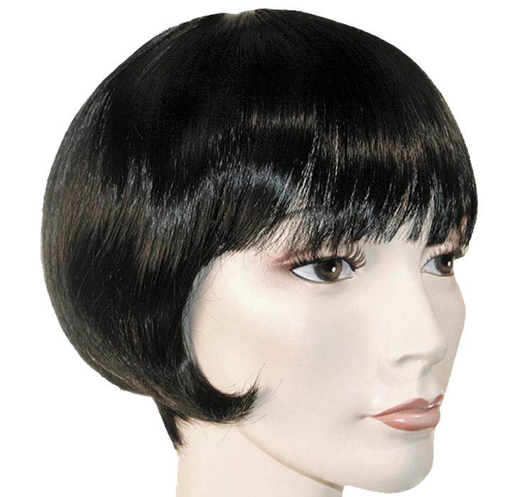 Lulu Black Flapper Wig  | Costume-Shop.com