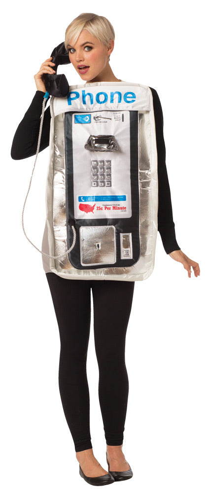 Classic Pay Phone Costume | Costume-shop.com