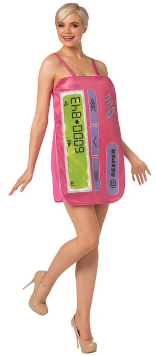 Retro Beeper Babe Dress Costume
