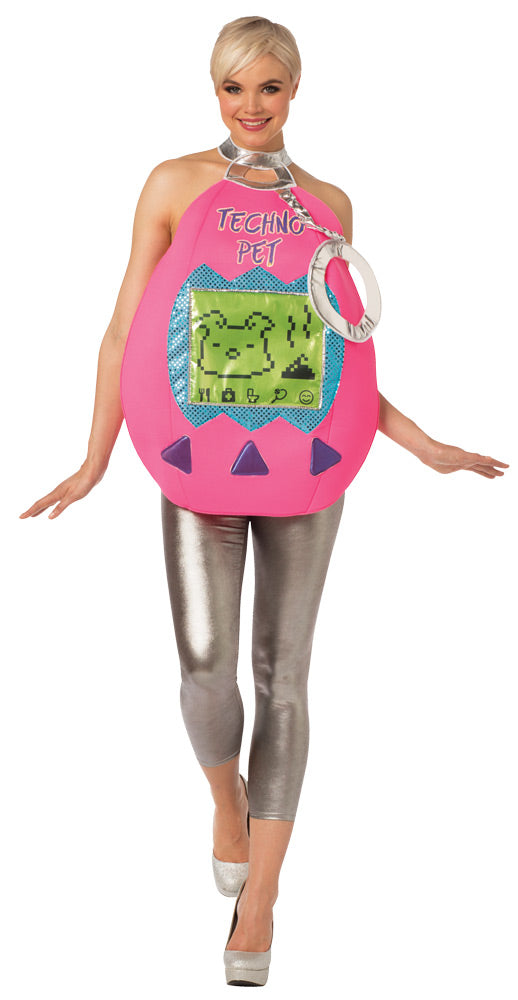 Techno Pet Costume - Retro Game Chic! 🎮👾 - One Size 4-10 - image 1