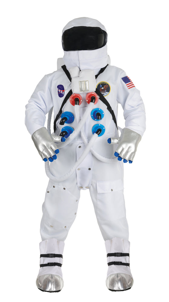 Astronaut Suit Deluxe White - One Size Fits Most - image 1