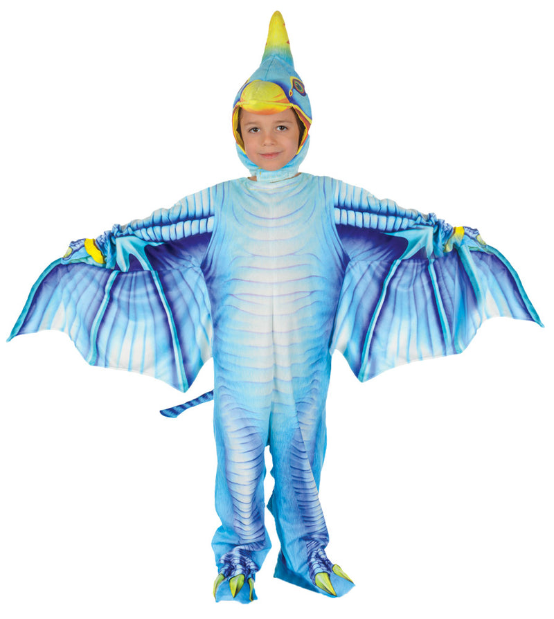 Blue Pterodactyl Dinosaur Costume - Toddler 2T-4T - image 1