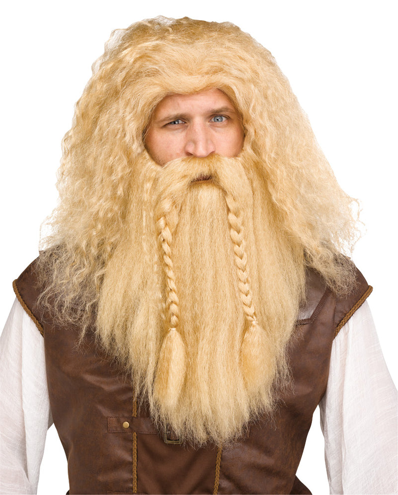 Viking Wig & Beard - One Size Fits Most - image 1