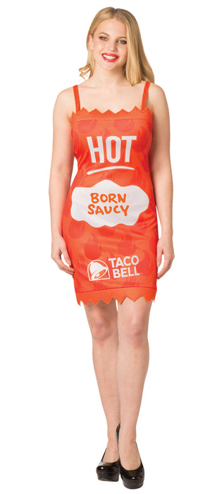 Taco Bell Packet Dress Hot - Sizzle in Style! 🌮🔥