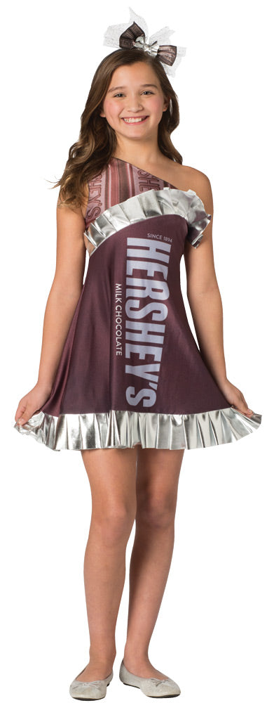 Hershey's Bar Dress Costume - Sweeten Your Style! 🍫🎉 - Tween 10-12 - image 1