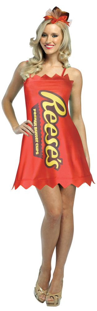 Hershey's Reese's Cup Dress Costume 🍫🥜 - SM/MED - image 1