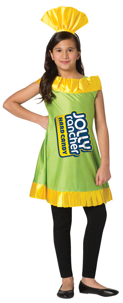 Jolly Rancher Apple Dress | Costume-Shop.com - Child 7-10 - image 1
