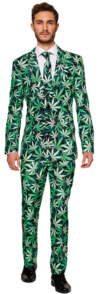 Cannabis Weed Suit Costume