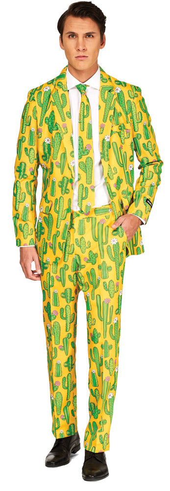 Vibrant Yellow Cactus Suit | Costume-shop.com - LARGE - image 1