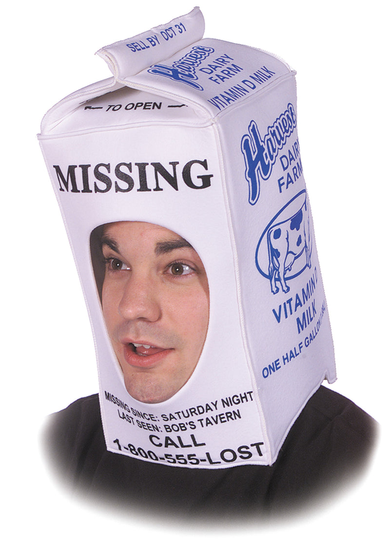 Milk Carton Hat | Costume-Shop.com - ONE SIZE - image 1