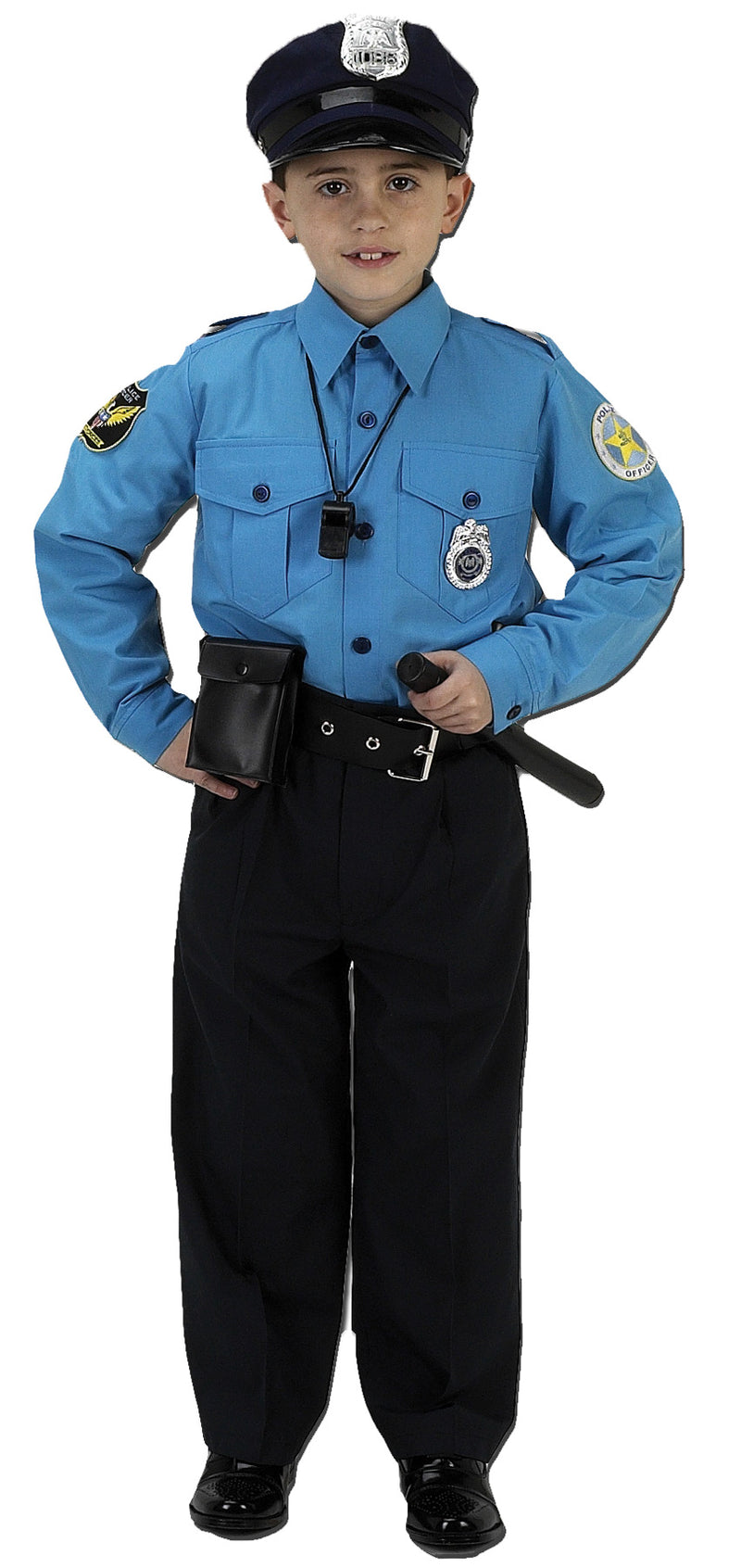 Boy's Police Officer Costume - MEDIUM - image 1