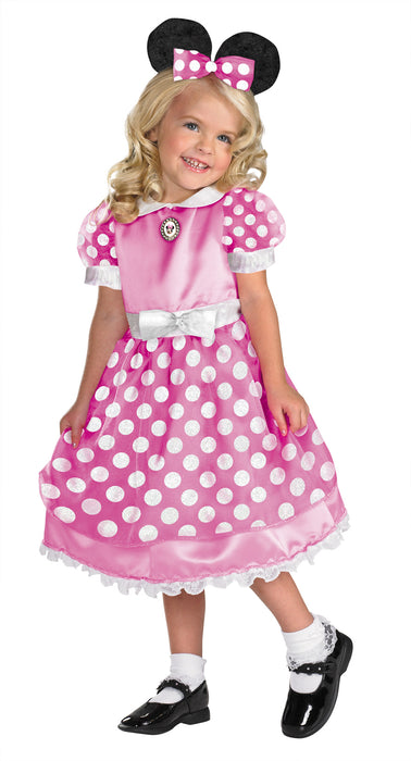 Girl's Clubhouse Pink Minnie Mouse Costume