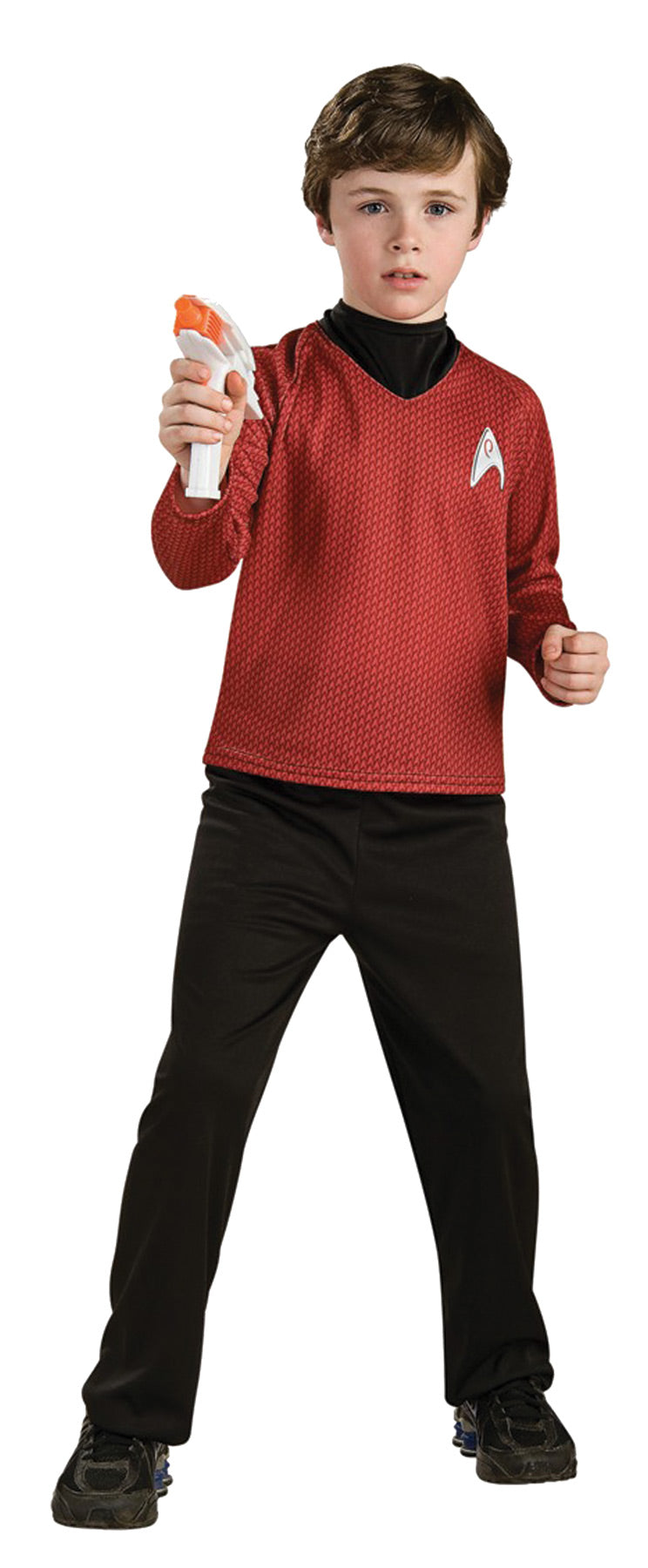 Deluxe Red Star Trek Shirt - Child Small - image 1