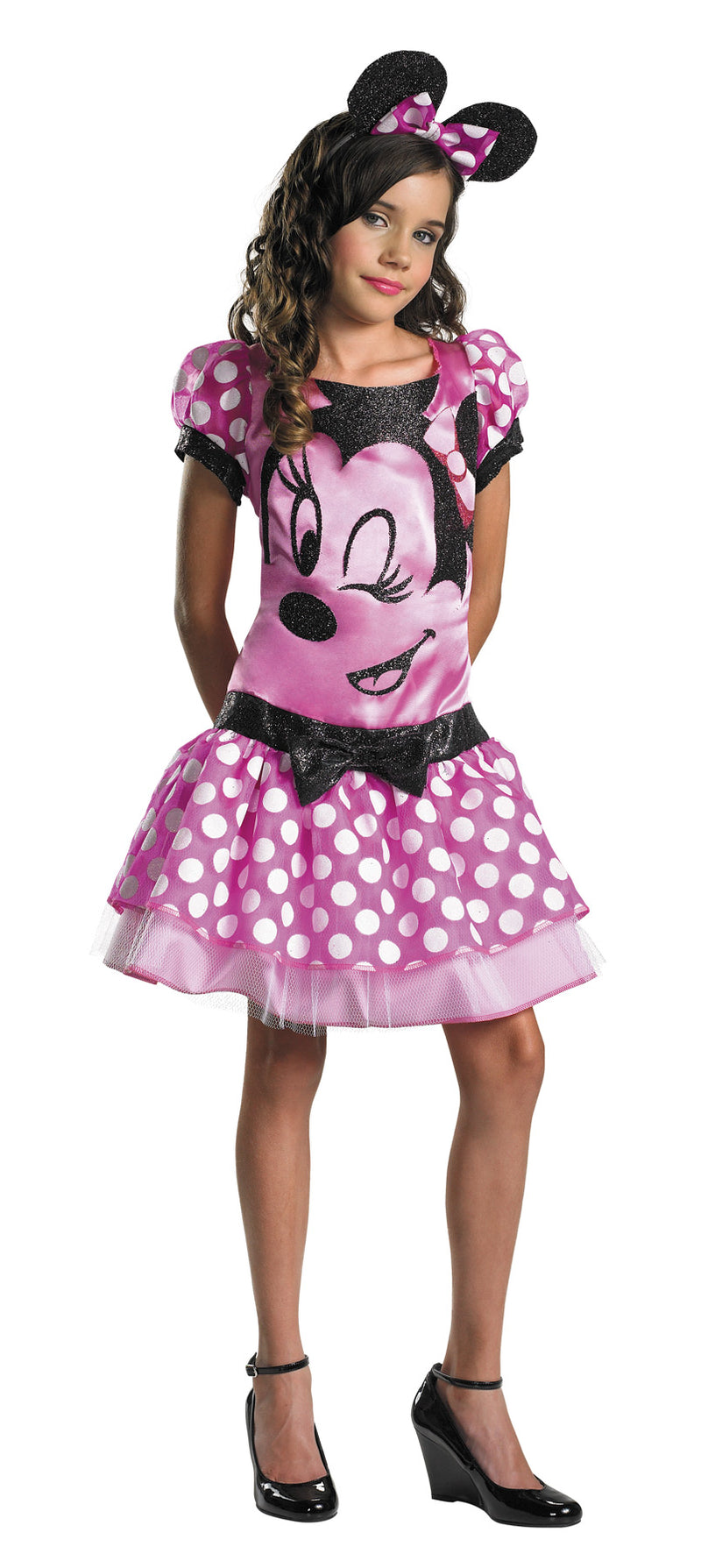 Disney Girls Minnie Mouse Halloween Costume, Multicolor Disney Girls Minnie Mouse Halloween Costume, Multicolor