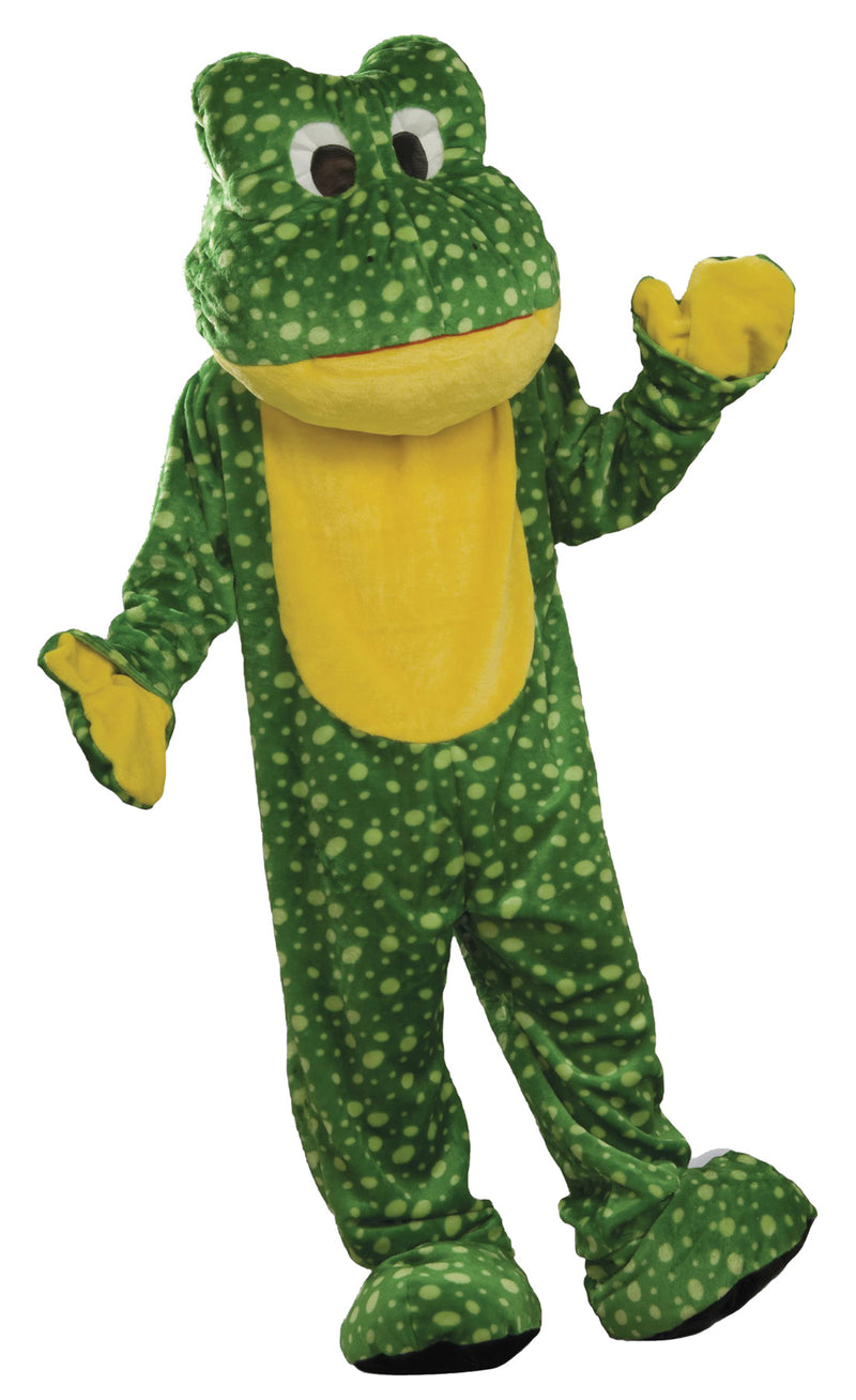Deluxe Plush Frog Mascot | Costume-Shop.com - One Size Fits Most - image 1