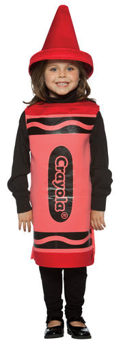 Crayola Crayon Child Costume | Costume-Shop.com - Red / MEDIUM - image 2
