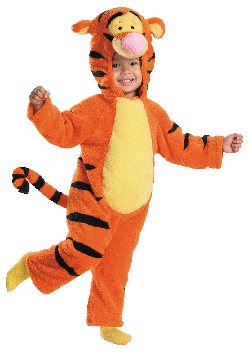 Boy's Tigger Deluxe Plush Costume - TODDLER 3T-4T - image 1
