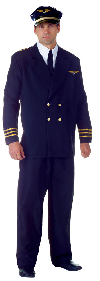 Airline Captain Classic Ensemble | Costume-Shop.com - WOMEN'S PLUS - image 1