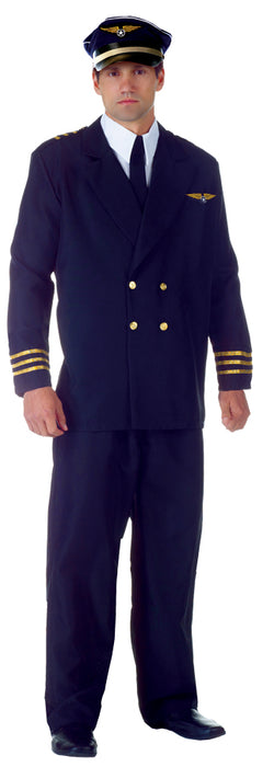 Airline Captain Costume Black