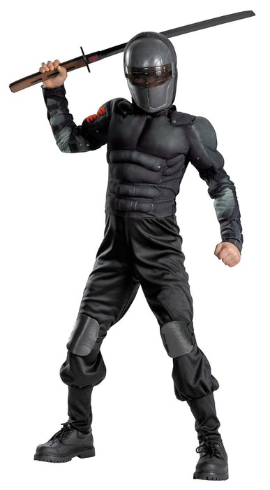 Snake Eyes Classic Muscle Costume - G.I. Joe Movie