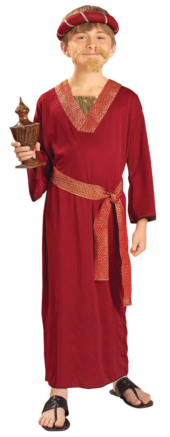 Burgundy Wiseman - Child M (8 - 10) - image 1