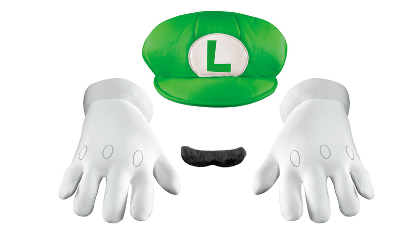 Luigi Accessory Kit Adult | Costume-Shop.com - image 1