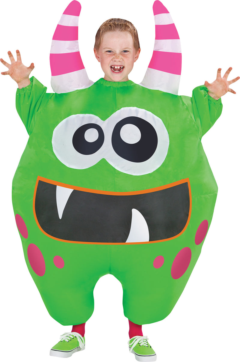 Bouncy Blue Monster Inflatable Costume | Costume-Shop.com