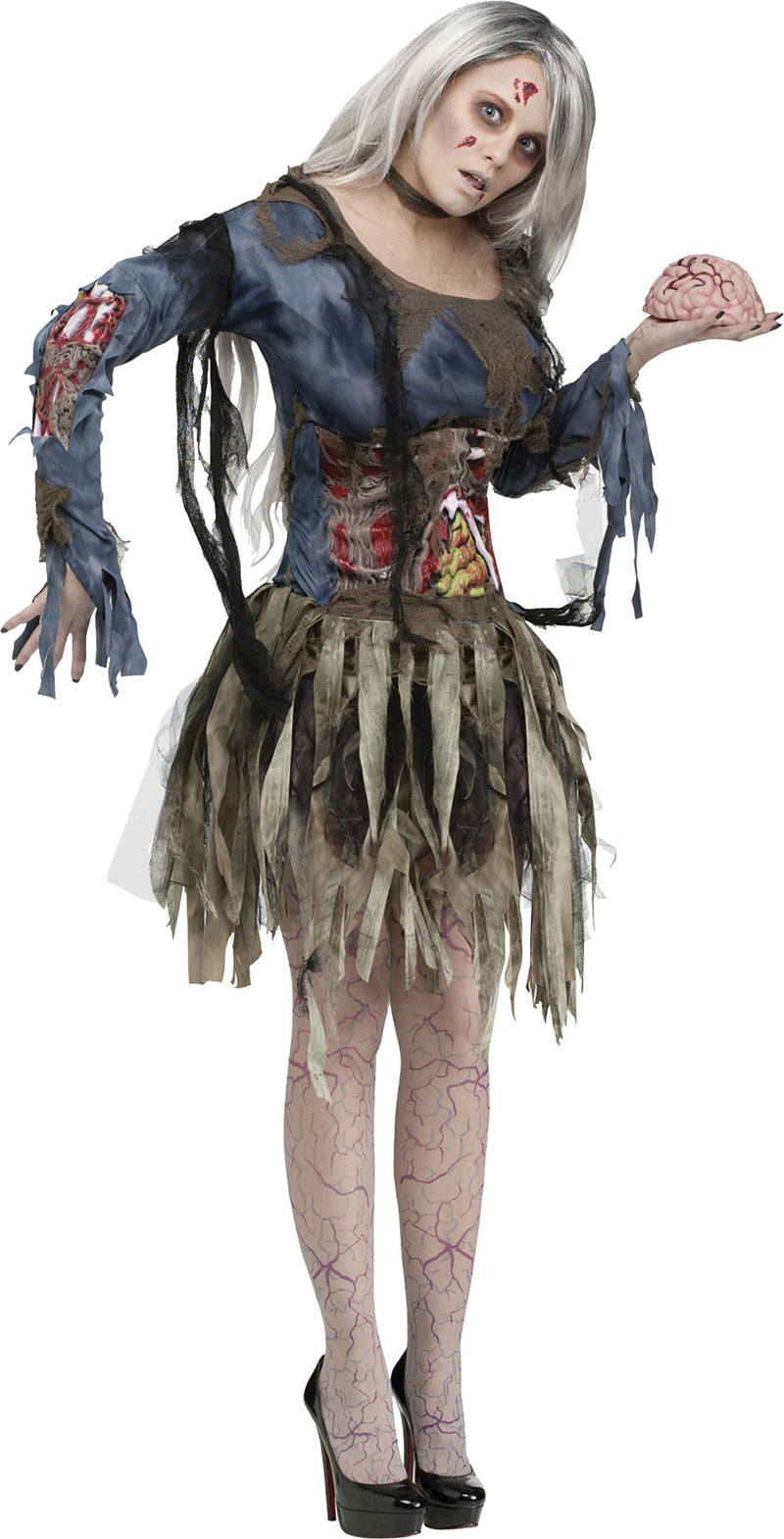 Zombie Costume - SM/MED - image 1