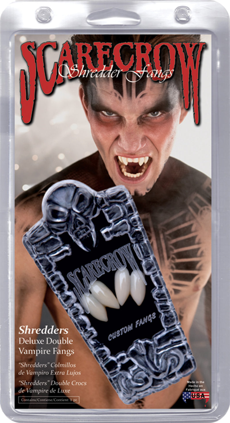 Shredders Doubles Scarecrow Vampire Fangs | Costume-Shop.com