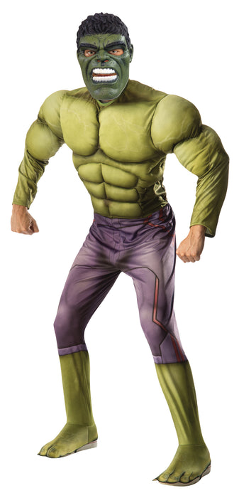Deluxe Muscle Hulk Costume