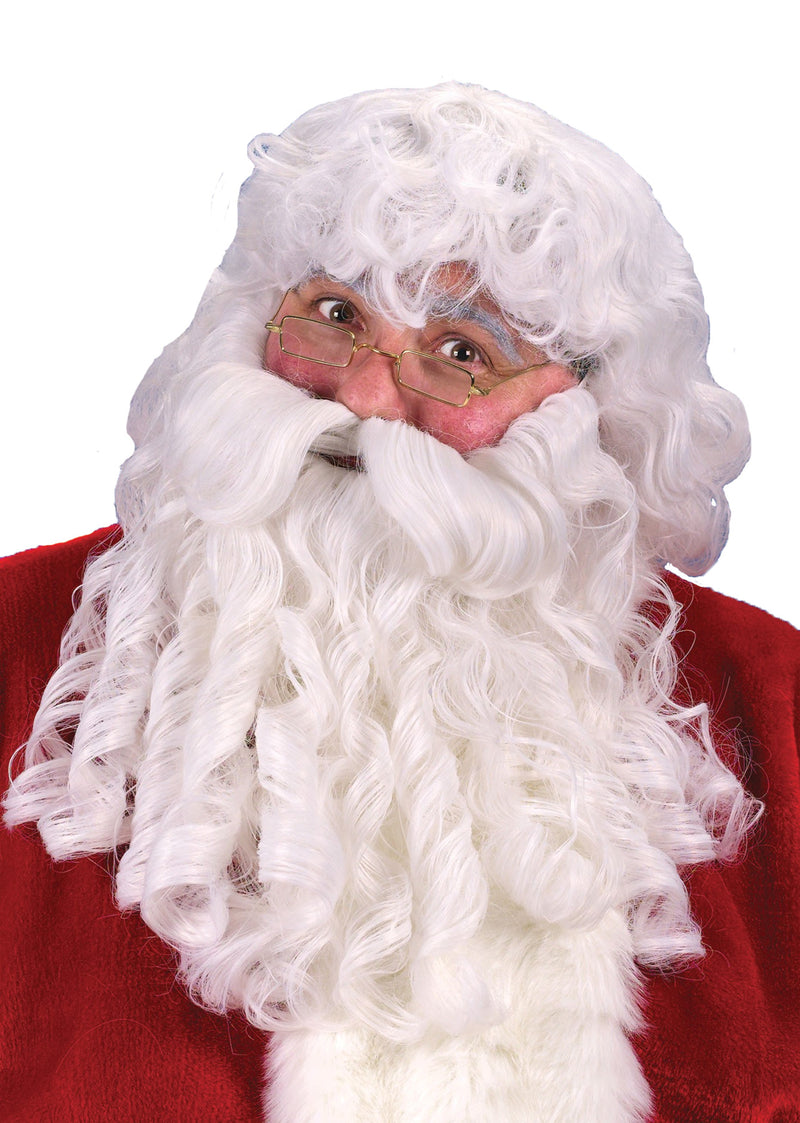 Dlx Santa Wig Beard Mustache | Costume-shop.com - image 1