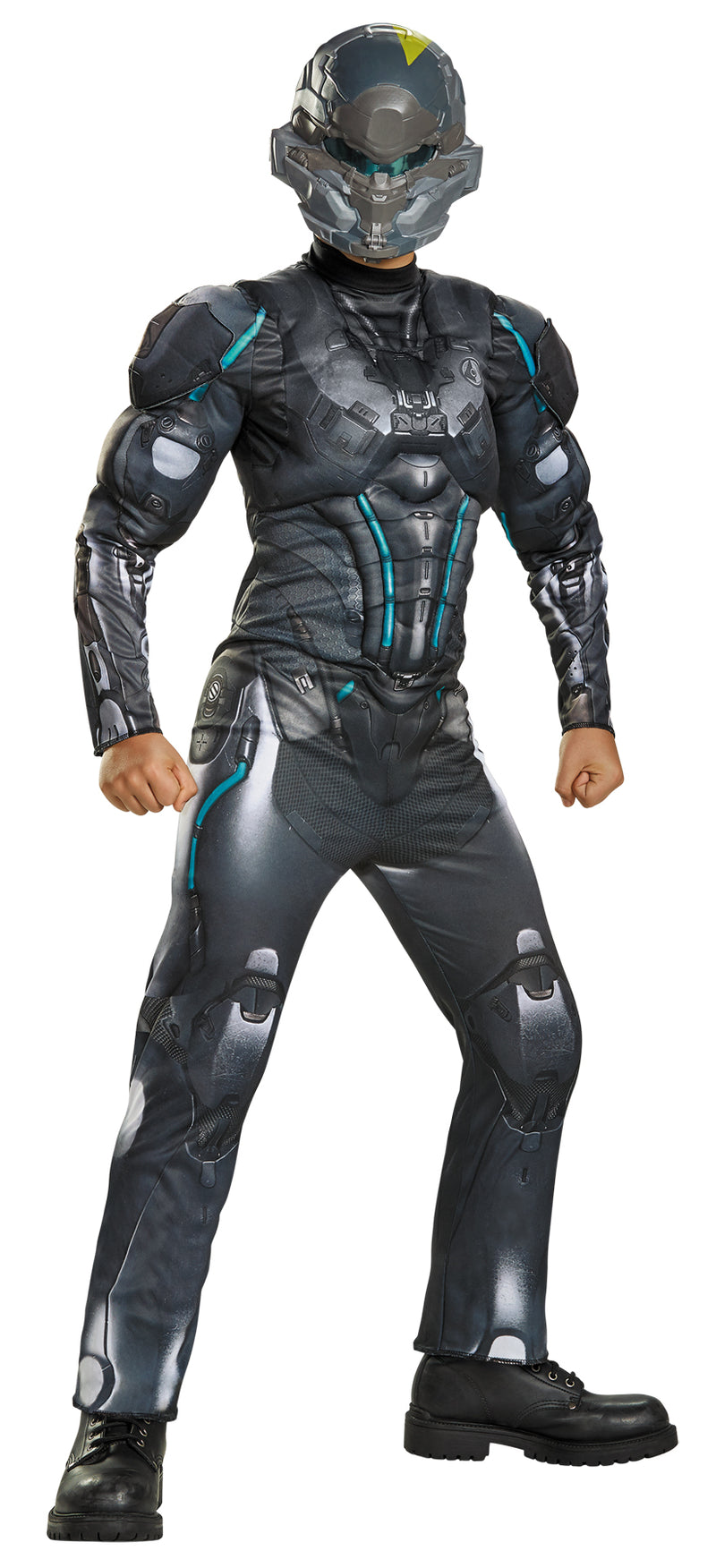 Spartan Locke Classic Muscle Costume - Halo | Costume-shop.com