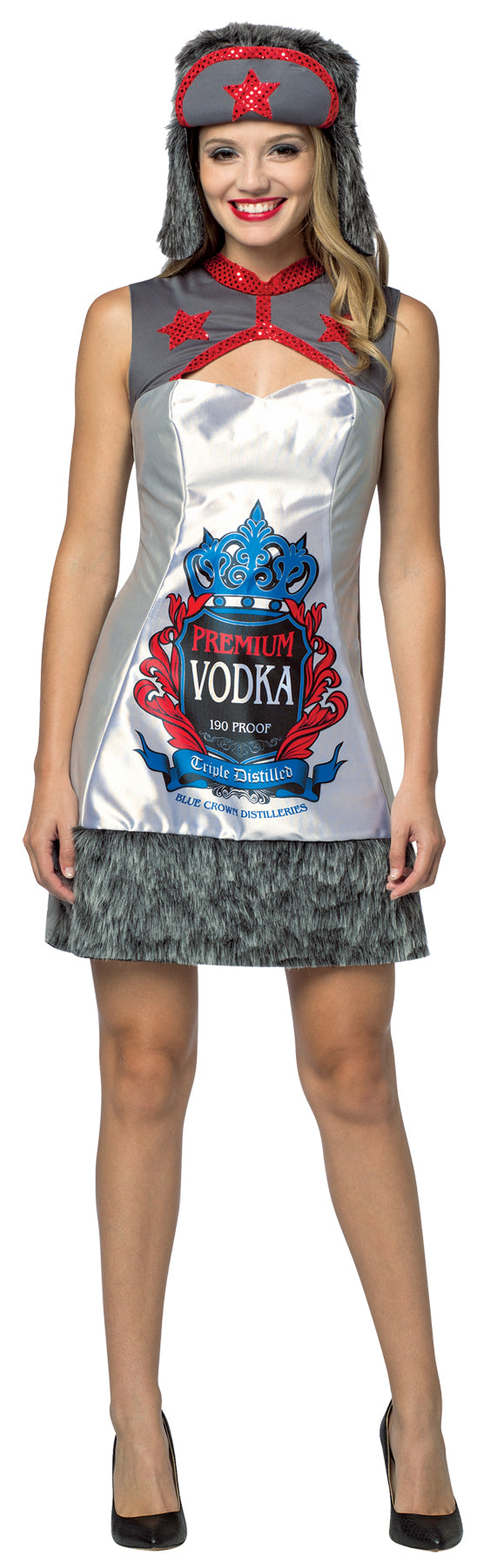 Sexy Vodka Bottle Dress | Costume-Shop.com - image 1