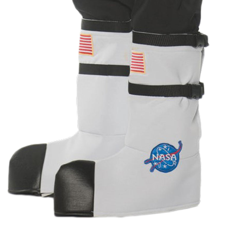 Adult Astronaut Boot Tops - White - image 1