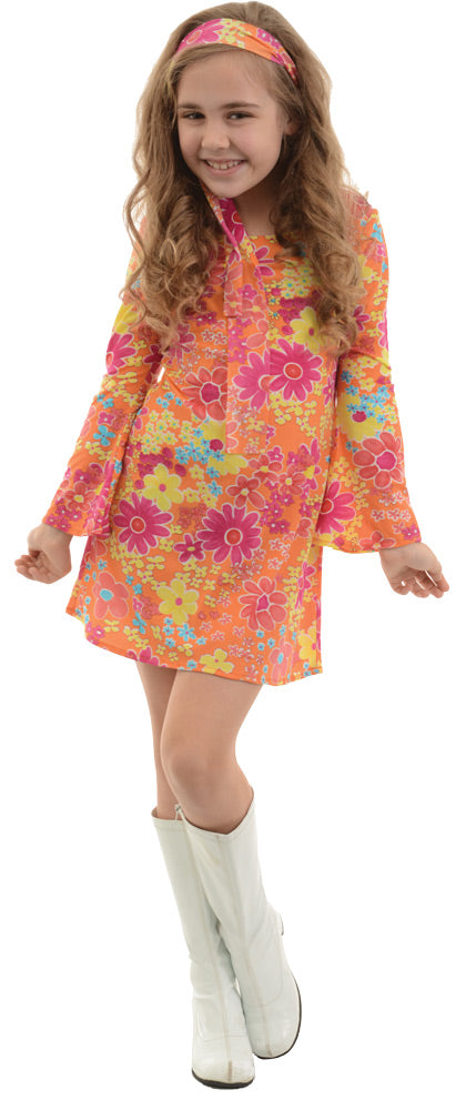 Flower Child Costume - CHILD LARGE - image 1