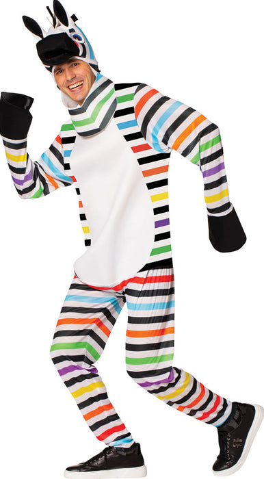 Rainbow Zebra Costume