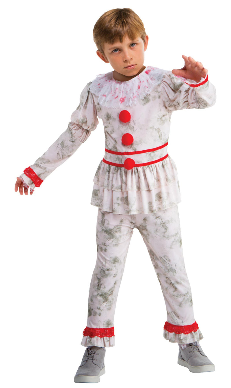 Evil Dancing Clown Child Costume - CHILD MEDIUM - image 1