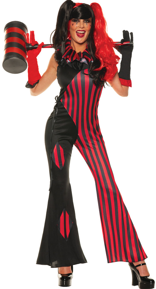 Mischievous Jester Misfit Costume - XLARGE - image 1