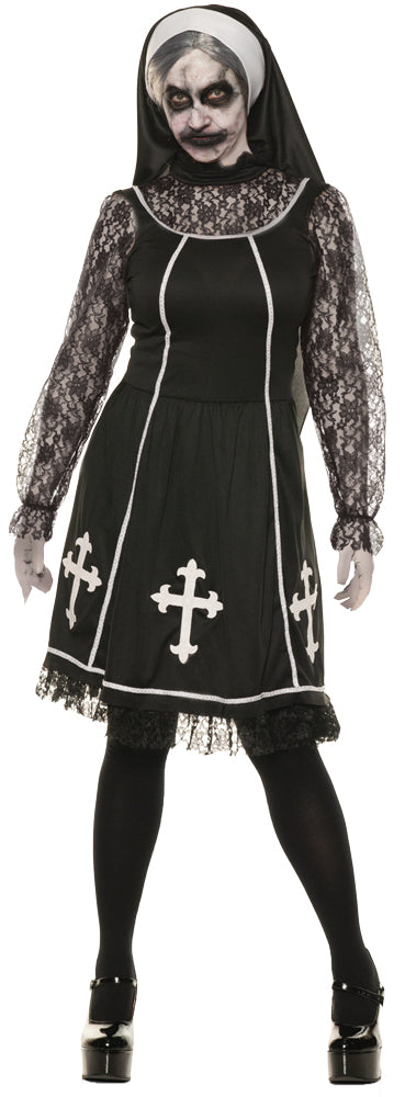 Sister Mary Evil Nun Costume - XLARGE - image 1