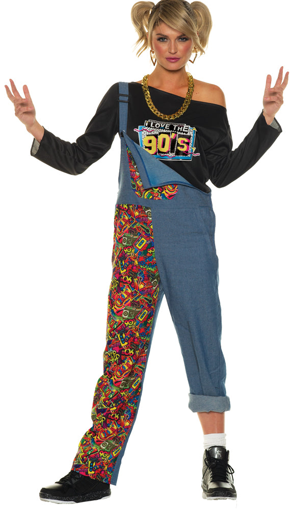 90's Flashback Overalls | Costume-shop.com