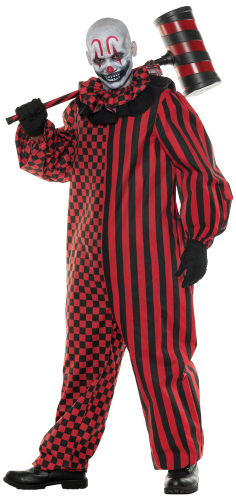 Freak Show Evil Clown Costume - image 1